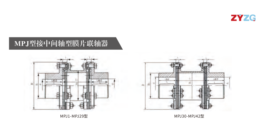 MPJ型接中間軸型膜片综合好色